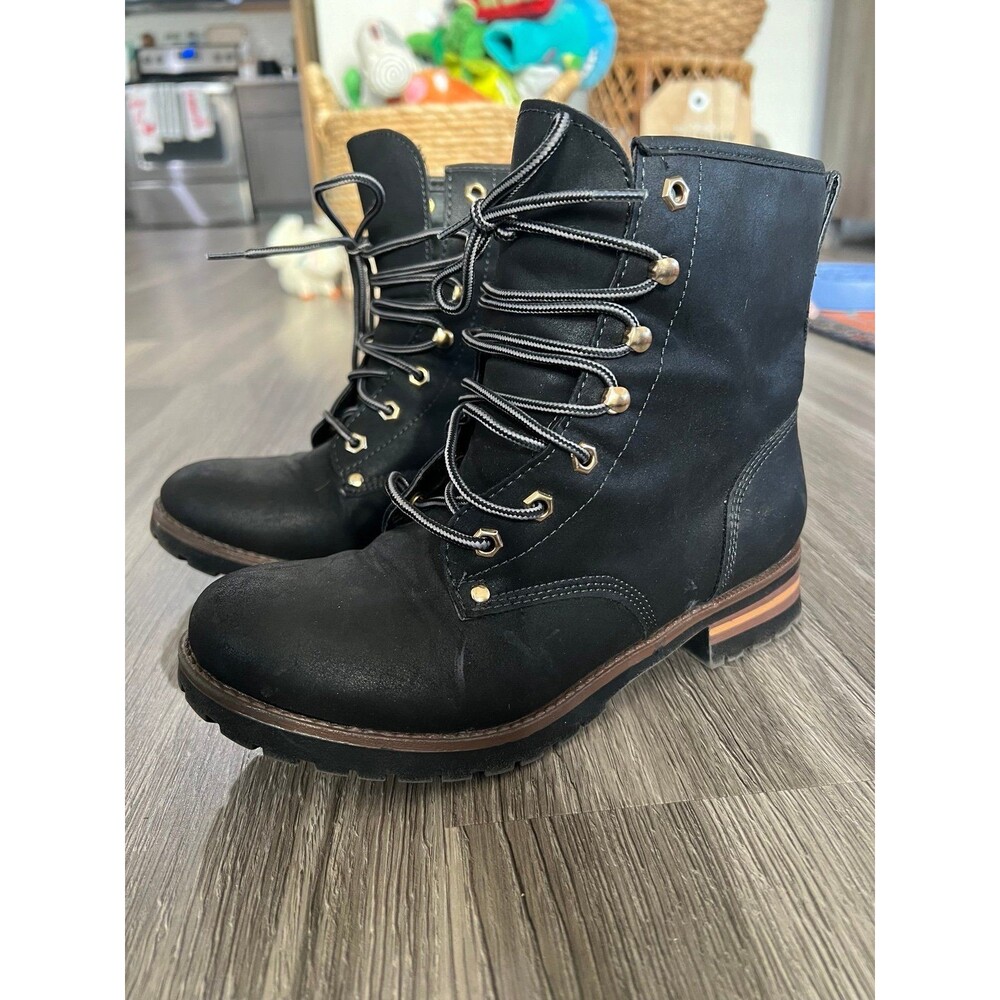 Rock N Candy Boots Nordstrom tie up military style boot size 5.5 fall boots
